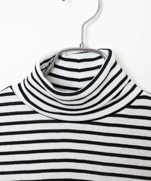 WEGO（ウィゴー）の「WEGO/タートルロンT（Tシャツ/カットソー・レディース・ホワイト/ライトグレー/ブラック/ブラック系その他5・FREE）」の18枚目の写真