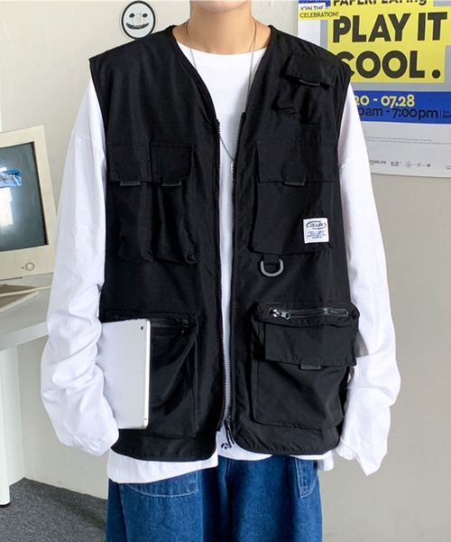EPICKS(エピックス)の「タクティカルフィッシングベスト(ベスト・レディース・グリーン/ブラック・L/M)」の12枚目の写真