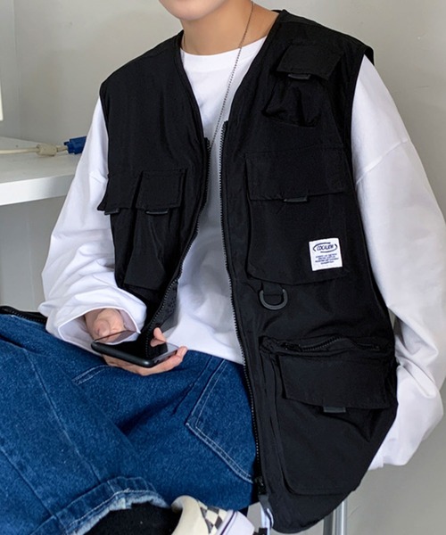 EPICKS(エピックス)の「タクティカルフィッシングベスト(ベスト・レディース・グリーン/ブラック・L/M)」の9枚目の写真