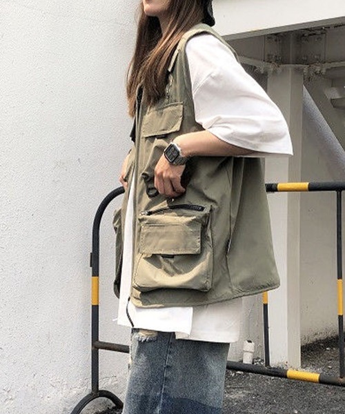 EPICKS(エピックス)の「タクティカルフィッシングベスト(ベスト・レディース・グリーン/ブラック・L/M)」の20枚目の写真