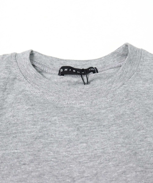 THE CASUAL（カジュアル）の「ノースリーブTシャツ ショートパンツ セットアップ キッズ（Tシャツ/カットソー・キッズ・杢グレー/チャコール/ブラック/モカ/ベージュ/ミント/ネイビー/ピンク・150cm/160cm/130cm/140cm/110cm/120cm/100cm）」の11枚目の写真