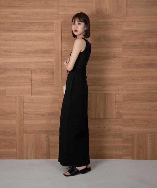 Amiur(エミレ)の「front slit long tight skirt(スカート・レディース・ブラック/グリーン/グレー系その他・FREE)」の19枚目の写真