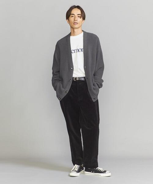 BEAUTY&YOUTH UNITED ARROWS（ビューティーアンドユースユナイテッドアローズ）の「バルキー アゼ オーバーサイズ Vカーディガン（カーディガン/ボレロ・メンズ・ブラック/グレー/パープル・L/XL/M/S）」の17枚目の写真