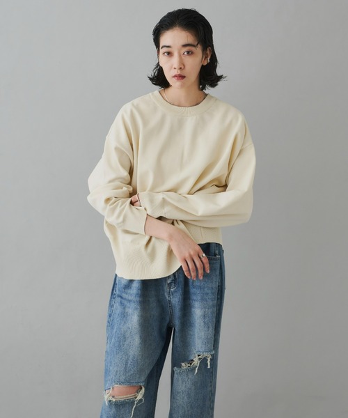 Auntie Rosa Holiday（アンティローザホリデー）の「2WAYボリュームスリーブカーデ（カーディガン/ボレロ・レディース・ブラウン/アイボリー/ブラック・FREE）」の12枚目の写真