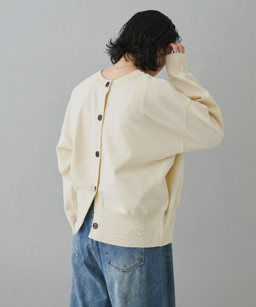 Auntie Rosa Holiday（アンティローザホリデー）の「2WAYボリュームスリーブカーデ（カーディガン/ボレロ・レディース・ブラウン/アイボリー/ブラック・FREE）」の14枚目の写真