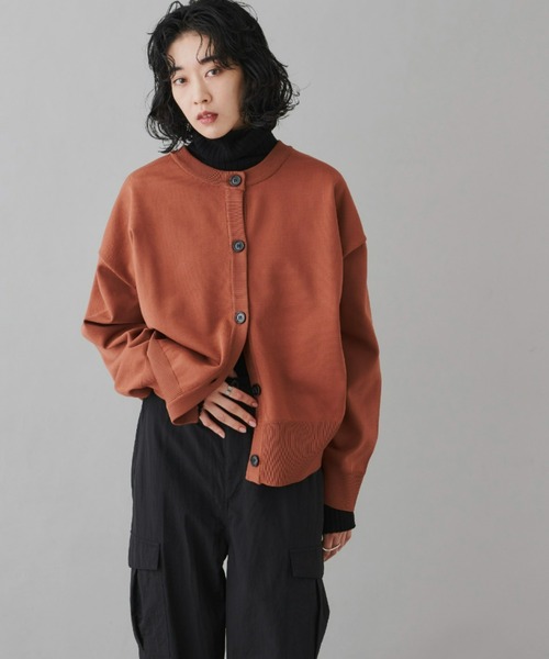 Auntie Rosa Holiday（アンティローザホリデー）の「2WAYボリュームスリーブカーデ（カーディガン/ボレロ・レディース・ブラウン/アイボリー/ブラック・FREE）」の21枚目の写真