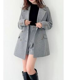 RESEXXY | テーラードティックミディジャケット【セットアップ着用可能】(テーラードジャケット)