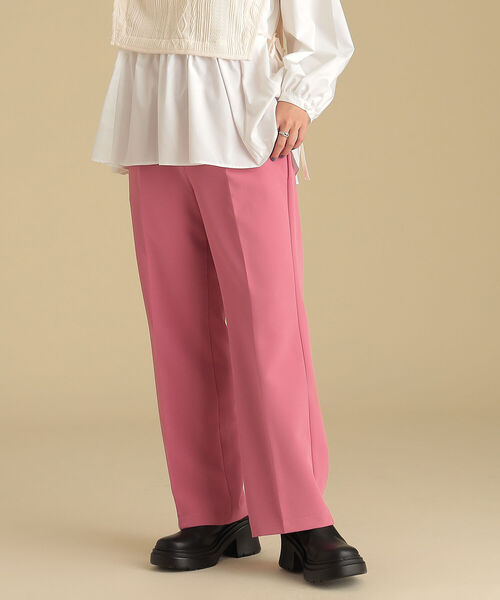 Ray BEAMS（レイビームス）の「Ray BEAMS / 1タック カラー パンツ（その他パンツ・レディース・ダークブラウン/レッド系その他/ケリー・1/0）」の10枚目の写真