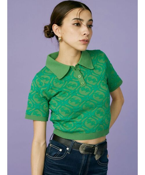 EVRIS(エヴリス)の「メタルバックルフェイクレザーベルト(ベルト・レディース・ブラック/ホワイト/ブラウン・FREE)」の13枚目の写真