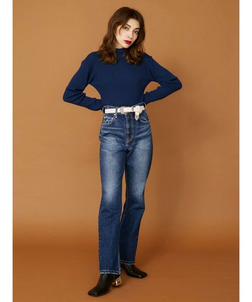 EVRIS(エヴリス)の「メタルバックルフェイクレザーベルト(ベルト・レディース・ブラック/ホワイト/ブラウン・FREE)」の18枚目の写真