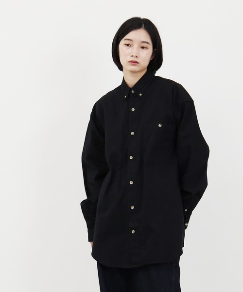 Lulu & Arnie(るるあんどあーにー)の「COBRA CAPS / コブラ キャップス heaby denim long sleeve 長袖シャツ(シャツ/ブラウス・メンズ・ブラック/ブラウン/ダークグリーン/インディゴブルー/アイボリー・MEDIUM/LARGE)」の8枚目の写真