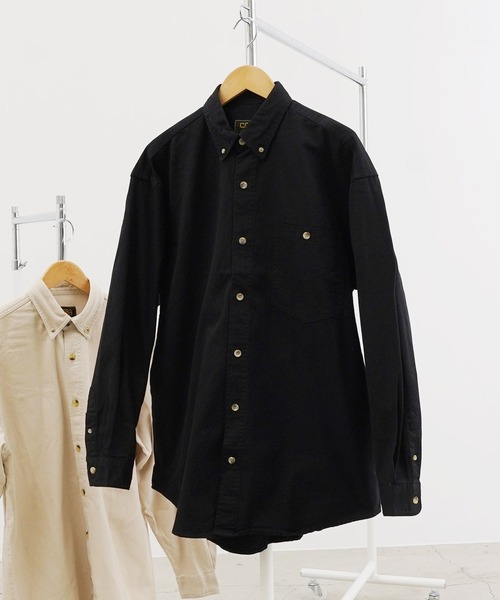 Lulu & Arnie(るるあんどあーにー)の「COBRA CAPS / コブラ キャップス heaby denim long sleeve 長袖シャツ(シャツ/ブラウス・メンズ・ブラック/ブラウン/ダークグリーン/インディゴブルー/アイボリー・MEDIUM/LARGE)」の7枚目の写真