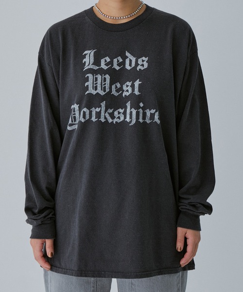 M TO R（ムウトアール）の「［TOPS］SCREEN STARS OLD ENGLISH LETTER LOGO L/S T（Tシャツ/カットソー・レディース・ライトグレー/ブラック/パープル・FREE）」の18枚目の写真