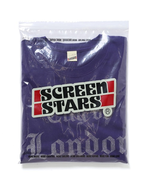 M TO R（ムウトアール）の「［TOPS］SCREEN STARS OLD ENGLISH LETTER LOGO L/S T（Tシャツ/カットソー・レディース・ライトグレー/ブラック/パープル・FREE）」の19枚目の写真