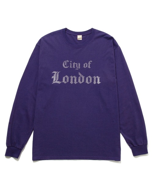 M TO R（ムウトアール）の「［TOPS］SCREEN STARS OLD ENGLISH LETTER LOGO L/S T（Tシャツ/カットソー・レディース・ライトグレー/ブラック/パープル・FREE）」の15枚目の写真