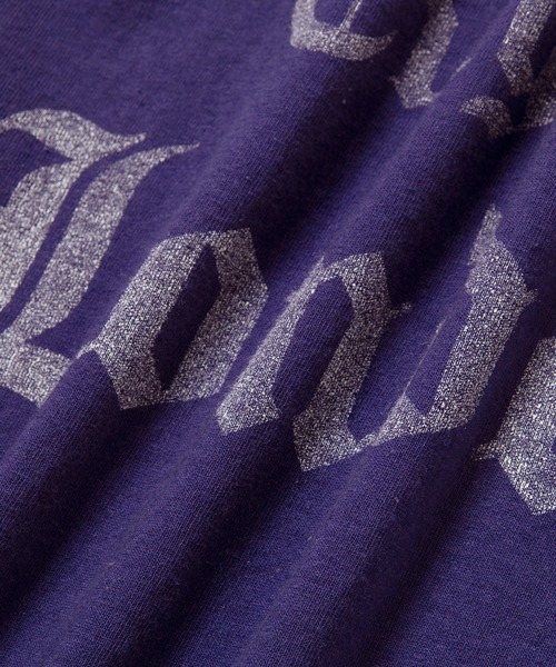 M TO R（ムウトアール）の「［TOPS］SCREEN STARS OLD ENGLISH LETTER LOGO L/S T（Tシャツ/カットソー・レディース・ライトグレー/ブラック/パープル・FREE）」の22枚目の写真