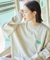 FREAK'S STORE | ▽WEB限定 The MINT MOTEL×FREAK'S STORE/ミントモーテル 別注 ビッグシルエット バック刺繍 クルーネックスウェット(スウェット)