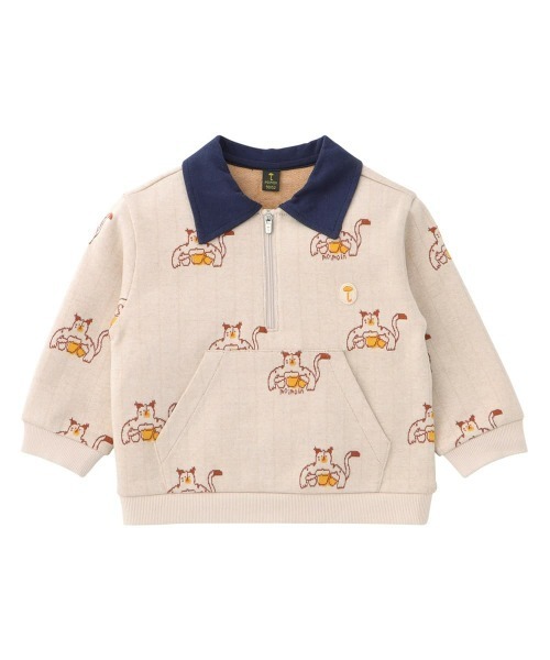 セットアップ　ポポ moimoln（モイモルン）の「【セットアップ】ポポジャガードZIPアップ