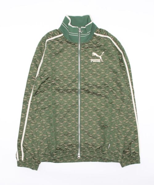 PUMA(プーマ)の「PUMA プーマ メンズ プレーヤーズ ラウンジ T7 ウーブン トラックジャケット(ジャージ・メンズ・ブラック/グリーン系その他・SMALL/MEDIUM/LARGE/X-LARGE/X-SMALL)」の18枚目の写真