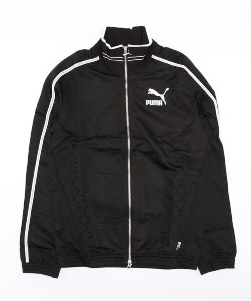 PUMA(プーマ)の「PUMA プーマ メンズ プレーヤーズ ラウンジ T7 ウーブン トラックジャケット(ジャージ・メンズ・ブラック/グリーン系その他・SMALL/MEDIUM/LARGE/X-LARGE/X-SMALL)」の14枚目の写真