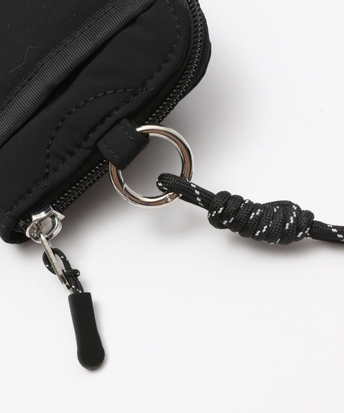 BAYFLOW（ベイフロー）の「キルティングネックケース（コインケース・メンズ・ブラック/ベージュ/カーキ・ONE SIZE）」の8枚目の写真