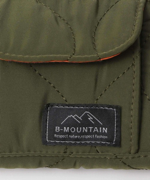 BAYFLOW（ベイフロー）の「キルティングネックケース（コインケース・メンズ・ブラック/ベージュ/カーキ・ONE SIZE）」の5枚目の写真