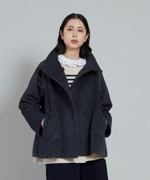 conges payes ADIEU TRISTESSE | Aラインショートコート(その他アウター)