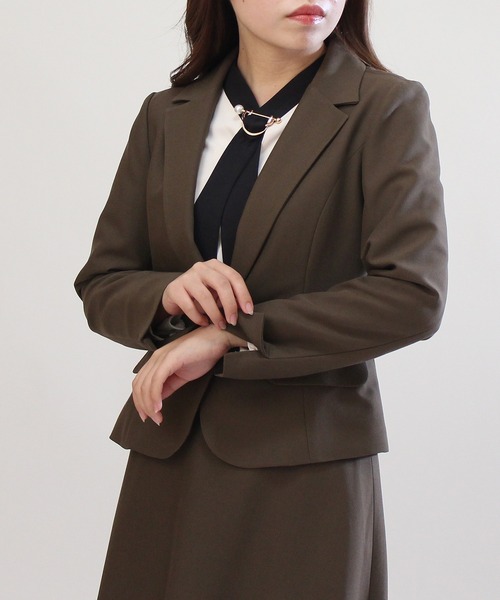 TRギャバテーラードジャケット