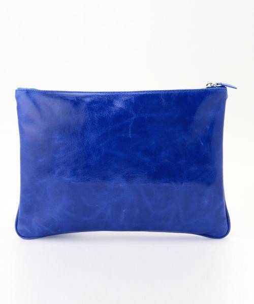 BEAMS LIGHTS Men's（ビームスライツ メンズ）の「BEAMS LIGHTS / エナメルクラッチバッグ（クラッチバッグ・メンズ・ベージュ/ブルー/ネイビー・ONE SIZE）」の21枚目の写真