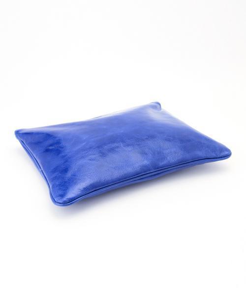 BEAMS LIGHTS Men's（ビームスライツ メンズ）の「BEAMS LIGHTS / エナメルクラッチバッグ（クラッチバッグ・メンズ・ベージュ/ブルー/ネイビー・ONE SIZE）」の22枚目の写真