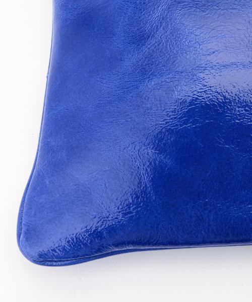 BEAMS LIGHTS Men's（ビームスライツ メンズ）の「BEAMS LIGHTS / エナメルクラッチバッグ（クラッチバッグ・メンズ・ベージュ/ブルー/ネイビー・ONE SIZE）」の13枚目の写真