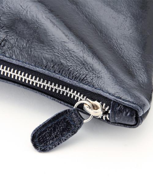 BEAMS LIGHTS Men's（ビームスライツ メンズ）の「BEAMS LIGHTS / エナメルクラッチバッグ（クラッチバッグ・メンズ・ベージュ/ブルー/ネイビー・ONE SIZE）」の17枚目の写真