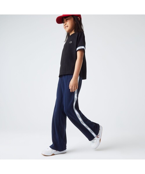 【セール】ブランドテーピングGIRLSストレートジョガーパンツ（その他パンツ）｜LACOSTE（ラコステ）