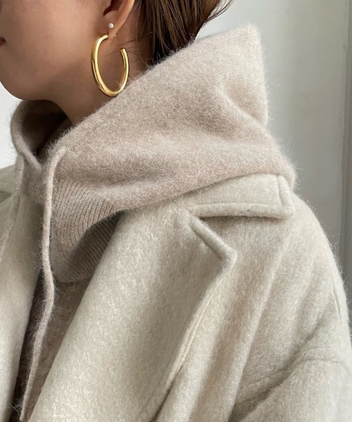 DouDou（ドゥドゥ）の「【新色追加】バラクラバ（マフラー・レディース・ライトグレー/ミント/ベージュ・FREE）」の3枚目の写真