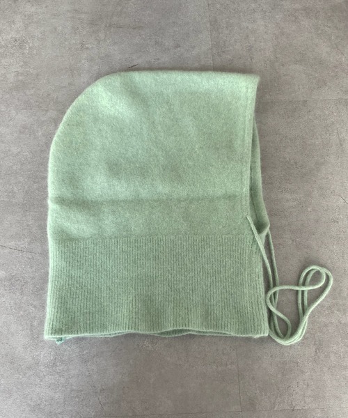 DouDou（ドゥドゥ）の「【新色追加】バラクラバ（マフラー・レディース・ライトグレー/ミント/ベージュ・FREE）」の7枚目の写真