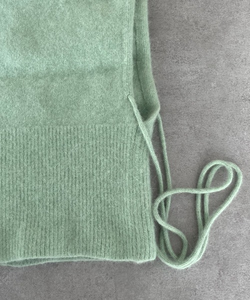 DouDou（ドゥドゥ）の「【新色追加】バラクラバ（マフラー・レディース・ライトグレー/ミント/ベージュ・FREE）」の8枚目の写真