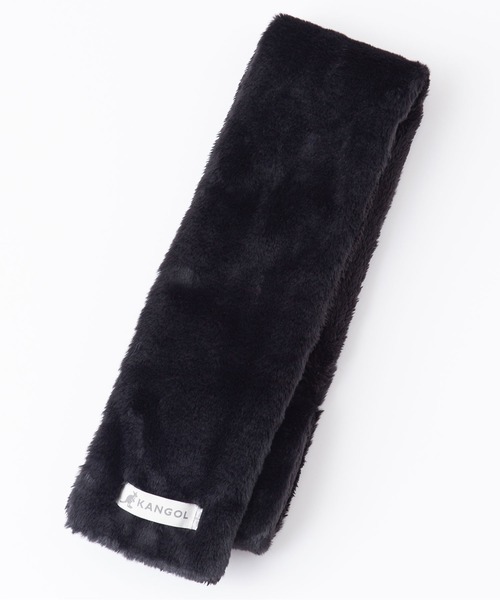 KANGOL(カンゴール)の「【KANGOL/カンゴール】中綿 フェイクファー ティペット マフラー(ネックウォーマー/スヌード・レディース・ブラック/グレー/サックスブルー/アイボリー・FREE)」の6枚目の写真