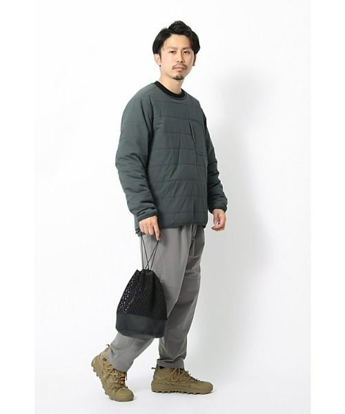 Snow Peak（スノーピーク）の「Double Face Mesh Kinchaku（バックパック/リュック・メンズ・ブラック・1）」の8枚目の写真