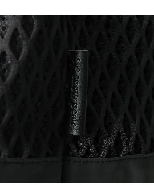 Snow Peak（スノーピーク）の「Double Face Mesh Kinchaku（バックパック/リュック・メンズ・ブラック・1）」の11枚目の写真