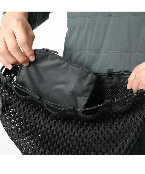 Snow Peak（スノーピーク）の「Double Face Mesh Kinchaku（バックパック/リュック・メンズ・ブラック・1）」の13枚目の写真