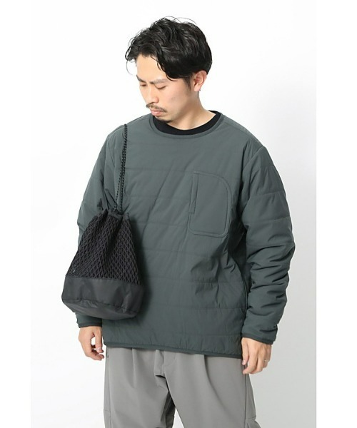 Snow Peak（スノーピーク）の「Double Face Mesh Kinchaku（バックパック/リュック・メンズ・ブラック・1）」の17枚目の写真