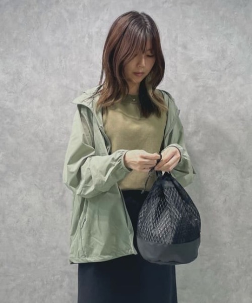 Snow Peak（スノーピーク）の「Double Face Mesh Kinchaku（バックパック/リュック・メンズ・ブラック・1）」の18枚目の写真