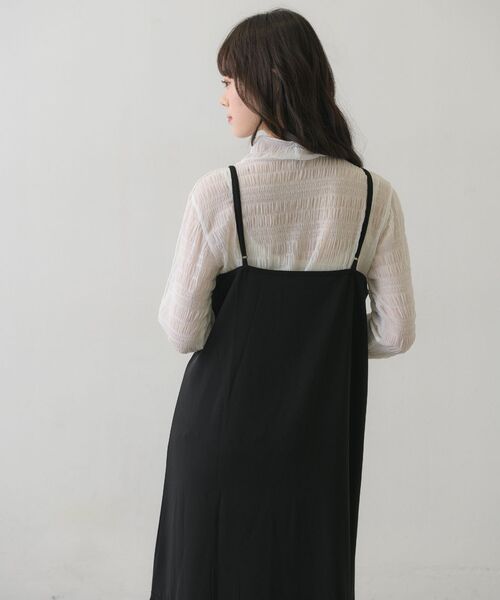 RETRO GIRL（レトロガール）の「【セットアイテム】キャミOPボレロカーデSET（ワンピース・メンズ・ブラック/グリーン/ライトベージュ・FREE）」の21枚目の写真