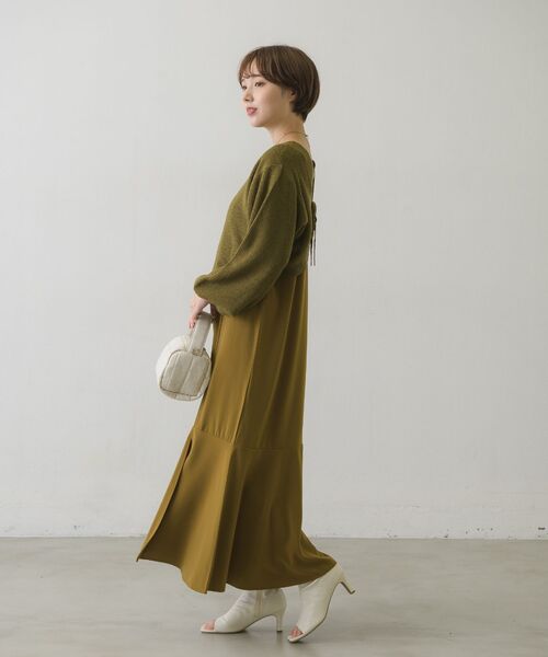 RETRO GIRL（レトロガール）の「【セットアイテム】キャミOPボレロカーデSET（ワンピース・メンズ・ブラック/グリーン/ライトベージュ・FREE）」の18枚目の写真