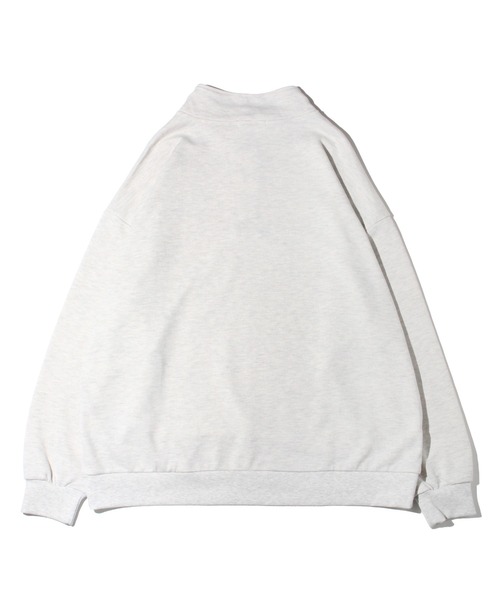 one way（ワンウェイ）の「ハーフジップBIGスウエット（スウェット・レディース・ホワイト/ライトグレー/ブラック・FREE）」の15枚目の写真