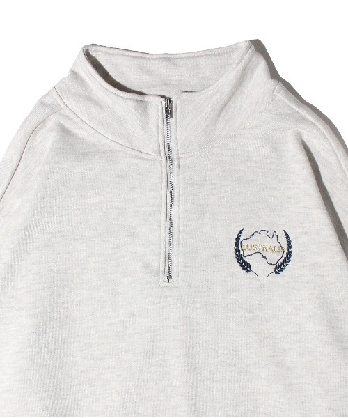 one way（ワンウェイ）の「ハーフジップBIGスウエット（スウェット・レディース・ホワイト/ライトグレー/ブラック・FREE）」の16枚目の写真