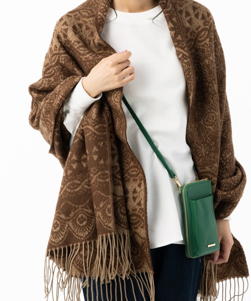 セール】大判アンティークストールマフラー（マフラー）｜QUEENHEAD