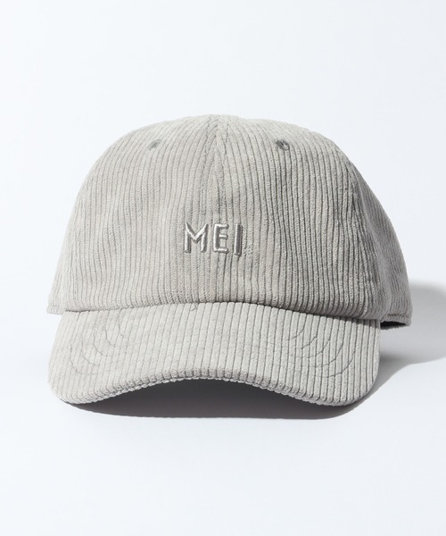 MEI(メイ)の「【MEI/メイ】コーデュロイロゴ刺繍ローキャップ(キャップ・メンズ・ライトパープル/ホワイト/グレー/ブルー/ブラウン/ブラック/ベージュ/ダークグリーン・FREE)」の11枚目の写真