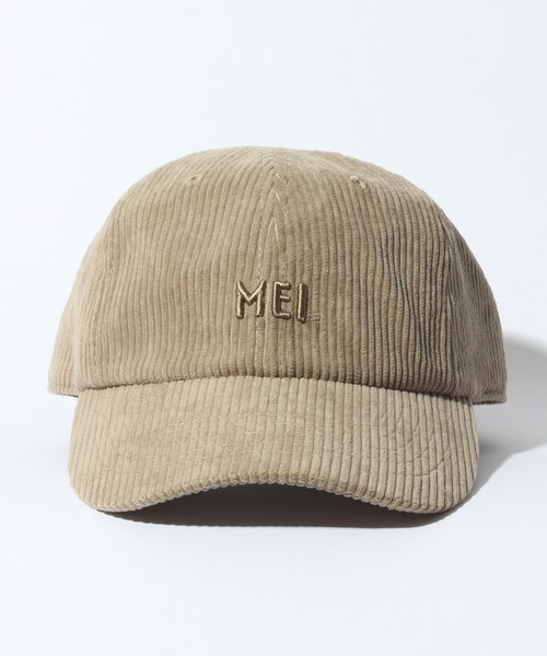 MEI(メイ)の「【MEI/メイ】コーデュロイロゴ刺繍ローキャップ(キャップ・メンズ・ライトパープル/ホワイト/グレー/ブルー/ブラウン/ブラック/ベージュ/ダークグリーン・FREE)」の17枚目の写真