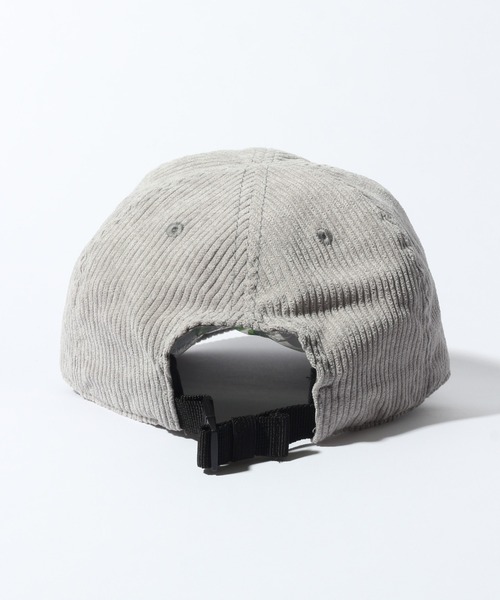 パーツ mei セール】【MEI/メイ】コーデュロイロゴ刺繍ローキャップ（キャップ